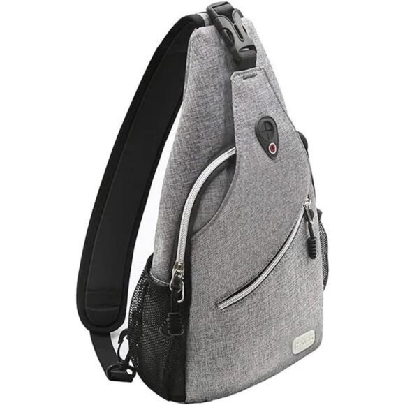 Sling Backpack, Multipurpose Crossbody Shoulder Bag Travel Hiking Daypack - Picture 7 of 7